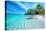 Maldives Islands Ocean Tropical Beach-Altug Galip-Stretched Canvas