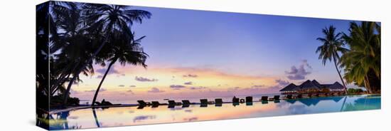 Maldives, Meemu Atoll, Medhufushi Island-Michele Falzone-Stretched Canvas