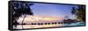 Maldives, Meemu Atoll, Medhufushi Island-Michele Falzone-Framed Stretched Canvas