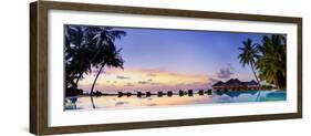 Maldives, Meemu Atoll, Medhufushi Island-Michele Falzone-Framed Photographic Print