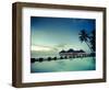 Maldives, Meemu Atoll, Medhufushi Island-Michele Falzone-Framed Photographic Print