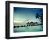 Maldives, Meemu Atoll, Medhufushi Island-Michele Falzone-Framed Photographic Print