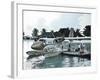 Maldives, Seaplane at Resort-Michele Falzone-Framed Photographic Print