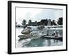 Maldives, Seaplane at Resort-Michele Falzone-Framed Photographic Print