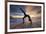 Maldives, South Ari Atoll, Thudufushi Island, Diamonds Thudufushi Resort, woman practising Yoga at -Michele Falzone-Framed Photographic Print