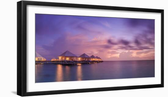 Maldives, South Ari Atoll, Thudufushi Island, Diamonds Thudufushi Resort-Michele Falzone-Framed Photographic Print