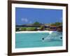 Maldivian Air Taxi Parked in a Resort in Maldives, Indian Ocean-Papadopoulos Sakis-Framed Photographic Print