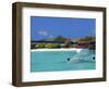 Maldivian Air Taxi Parked in a Resort in Maldives, Indian Ocean-Papadopoulos Sakis-Framed Photographic Print