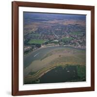 Maldon and Blackwater Estuary Mudflats and Coastal Sea Defences, Essex, England, United Kingdom-Jeremy Bright-Framed Photographic Print