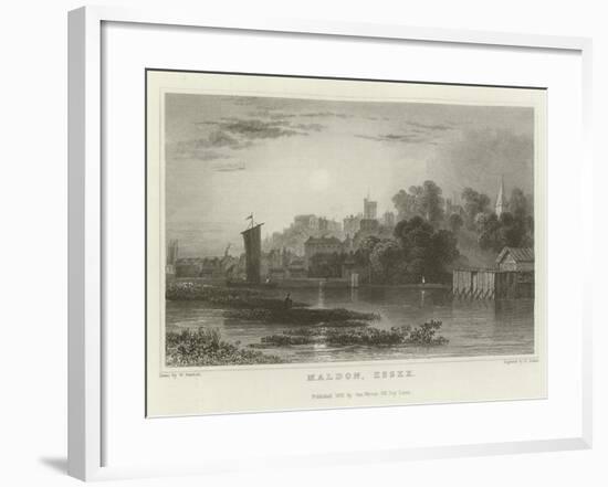 Maldon, Essex-William Henry Bartlett-Framed Giclee Print