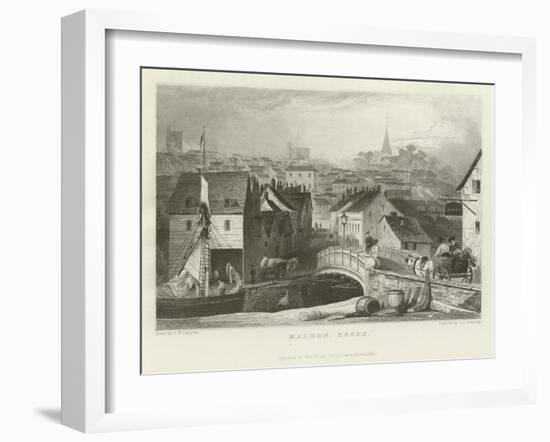 Maldon, Essex-George Bryant Campion-Framed Giclee Print