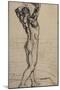 Male Act, Study for the Truth, c.1901-02-Ferdinand Hodler-Mounted Giclee Print