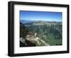 Male Alpine Ibex, View of Sigriswiler Rothorn, Niederhorn, Switzerland-Rolf Nussbaumer-Framed Premium Photographic Print