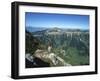 Male Alpine Ibex, View of Sigriswiler Rothorn, Niederhorn, Switzerland-Rolf Nussbaumer-Framed Photographic Print