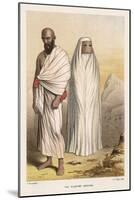Male and Female Pilgrims in the Approved Costume for Making the Pilgrimage to Mecca-J. Brandard-Mounted Art Print