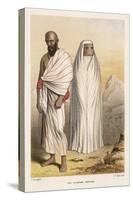 Male and Female Pilgrims in the Approved Costume for Making the Pilgrimage to Mecca-J. Brandard-Stretched Canvas