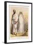 Male and Female Pilgrims in the Approved Costume for Making the Pilgrimage to Mecca-J. Brandard-Framed Art Print