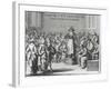 Male and Female Quakers at Their Assembly-null-Framed Giclee Print