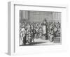 Male and Female Quakers at Their Assembly-null-Framed Giclee Print