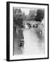 Male and Female Students Punting at Cambridge on the River Cam-Henry Grant-Framed Photographic Print