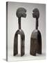 Male and Female Waja Masks, from Upper Benue River, Nigeria, 1850-1950-African-Stretched Canvas