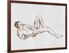 Male Body Sketch I-Melissa Wang-Framed Art Print