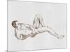 Male Body Sketch I-Melissa Wang-Mounted Art Print