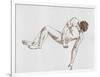 Male Body Sketch II-Melissa Wang-Framed Art Print