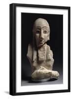Male Bust from Tell Agrab, Iraq-null-Framed Giclee Print