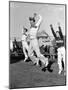 Male Cheerleaders in Action at Wisconsin-Marquette Football Game-Alfred Eisenstaedt-Mounted Photographic Print