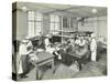 Male Cookery Students at Work in the Kitchen, Westminster Technical Institute, London, 1910-null-Stretched Canvas