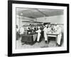 Male Cookery Students, Westminster Technical Institute, London, 1910-null-Framed Photographic Print