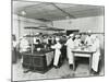 Male Cookery Students, Westminster Technical Institute, London, 1910-null-Mounted Photographic Print