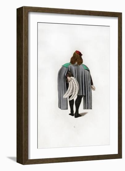 Male Dress, C1480-Henry Shaw-Framed Giclee Print