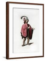 Male Dress, C1480-Henry Shaw-Framed Giclee Print