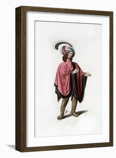 Male Dress, C1480-Henry Shaw-Framed Giclee Print