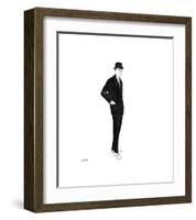 Male Fashion Figure, c. 1960-Andy Warhol-Framed Giclee Print