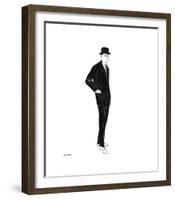 Male Fashion Figure, c. 1960-Andy Warhol-Framed Giclee Print