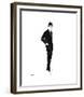 Male Fashion Figure, c. 1960-Andy Warhol-Framed Giclee Print