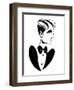 Male fashion: tuxedo and bow tie-Neale Osborne-Framed Giclee Print