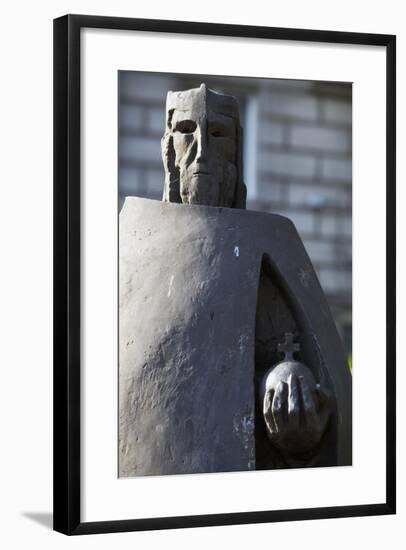 Male Figure, Ethnographic Museum, Sofia, Bulgaria-null-Framed Giclee Print