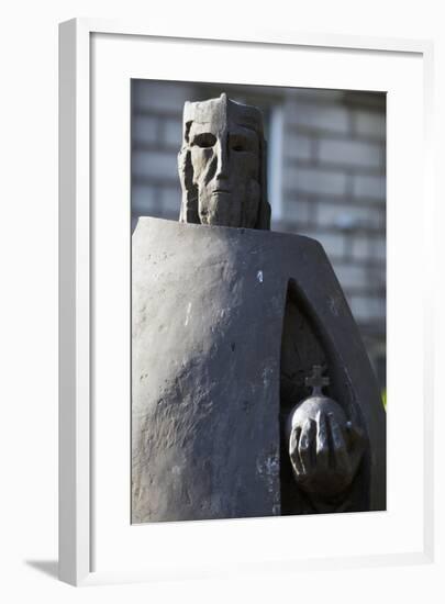 Male Figure, Ethnographic Museum, Sofia, Bulgaria-null-Framed Giclee Print