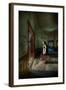 Male Figure in Abandoned Building-Nathan Wright-Framed Photographic Print