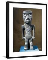 Male Figure, Jade Statue, Teotihuacan Civilization-null-Framed Giclee Print