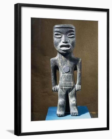 Male Figure, Jade Statue, Teotihuacan Civilization-null-Framed Giclee Print