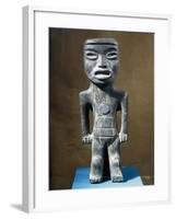 Male Figure, Jade Statue, Teotihuacan Civilization-null-Framed Giclee Print