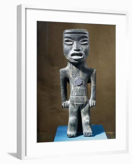 Male Figure, Jade Statue, Teotihuacan Civilization-null-Framed Giclee Print