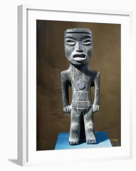 Male Figure, Jade Statue, Teotihuacan Civilization-null-Framed Giclee Print