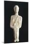 Male Figure Wearing Bandoleer Statue from Syros, Greece, Front, Cycladic Culture, 3rd Millennium BC-null-Mounted Giclee Print