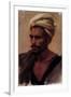 Male Figure with a Turban, 1865-Frederic Leighton-Framed Giclee Print